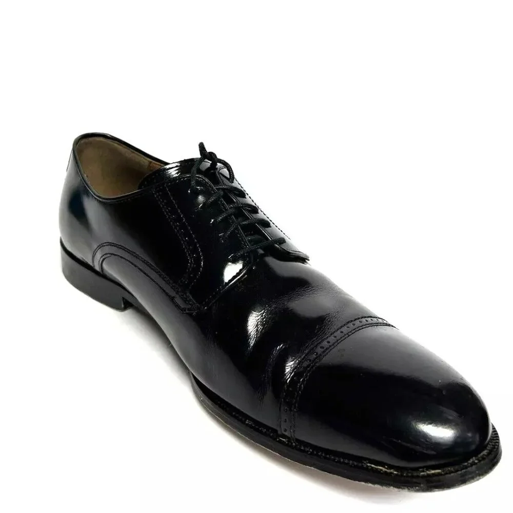 Johnston & Murphy Men's Bradford Oxford Black, Size 13 D